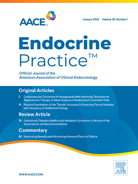 Go to journal home page - Endocrine Practice